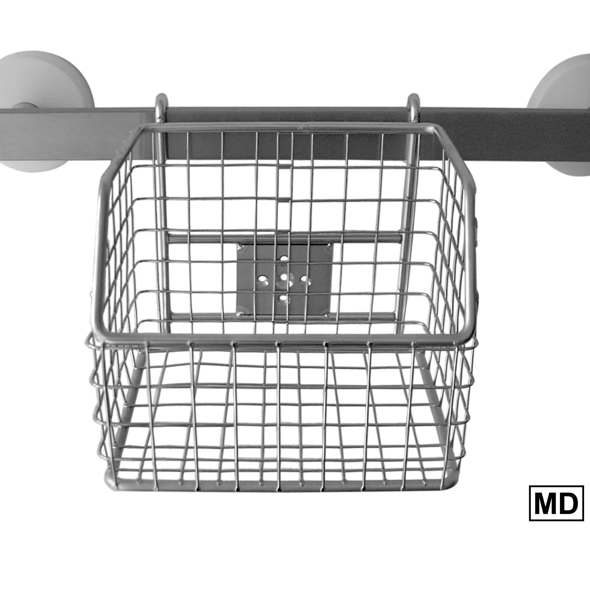Korb aus Edelstahldraht | H 150 x B 140 x T 130  mm