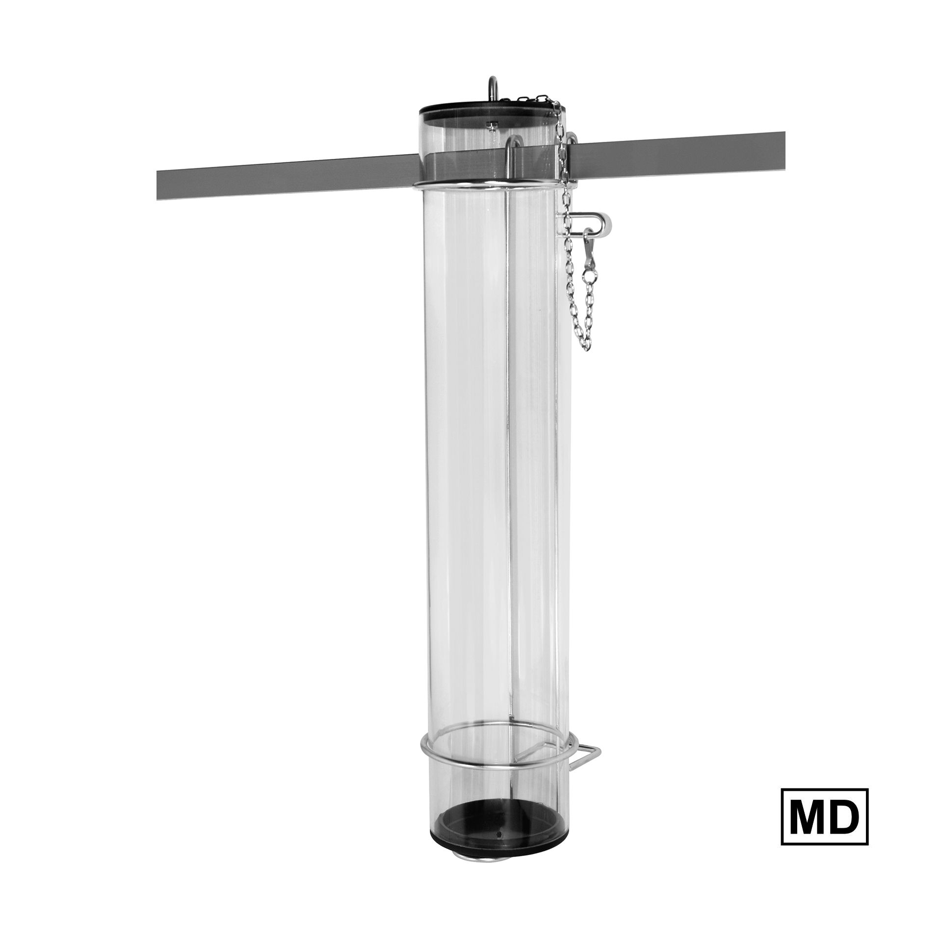 Katheterbehälter aus Plexiglas Ø 94 mm