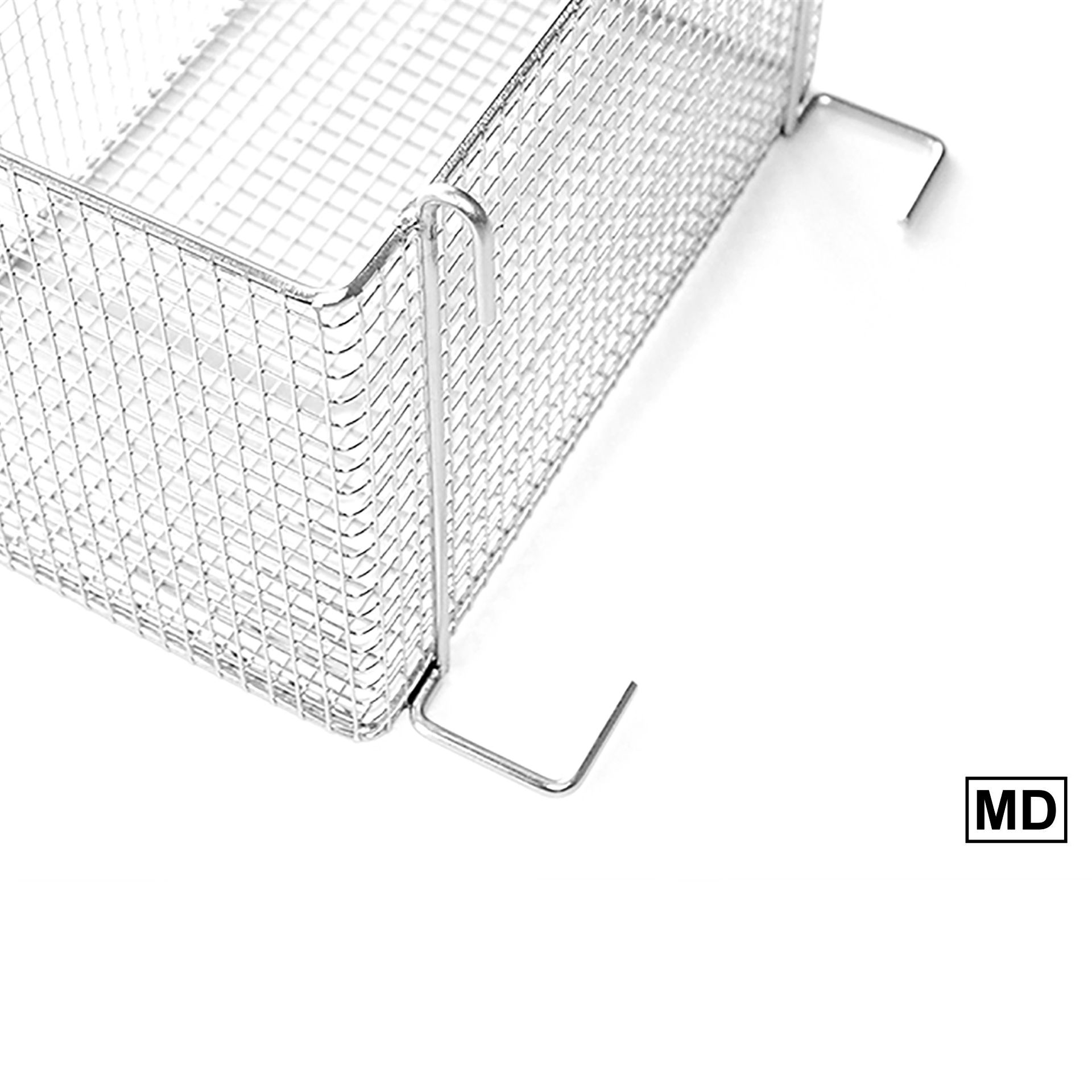 Korb aus Edelstahldraht | H 200 x B 300 x T 200  mm