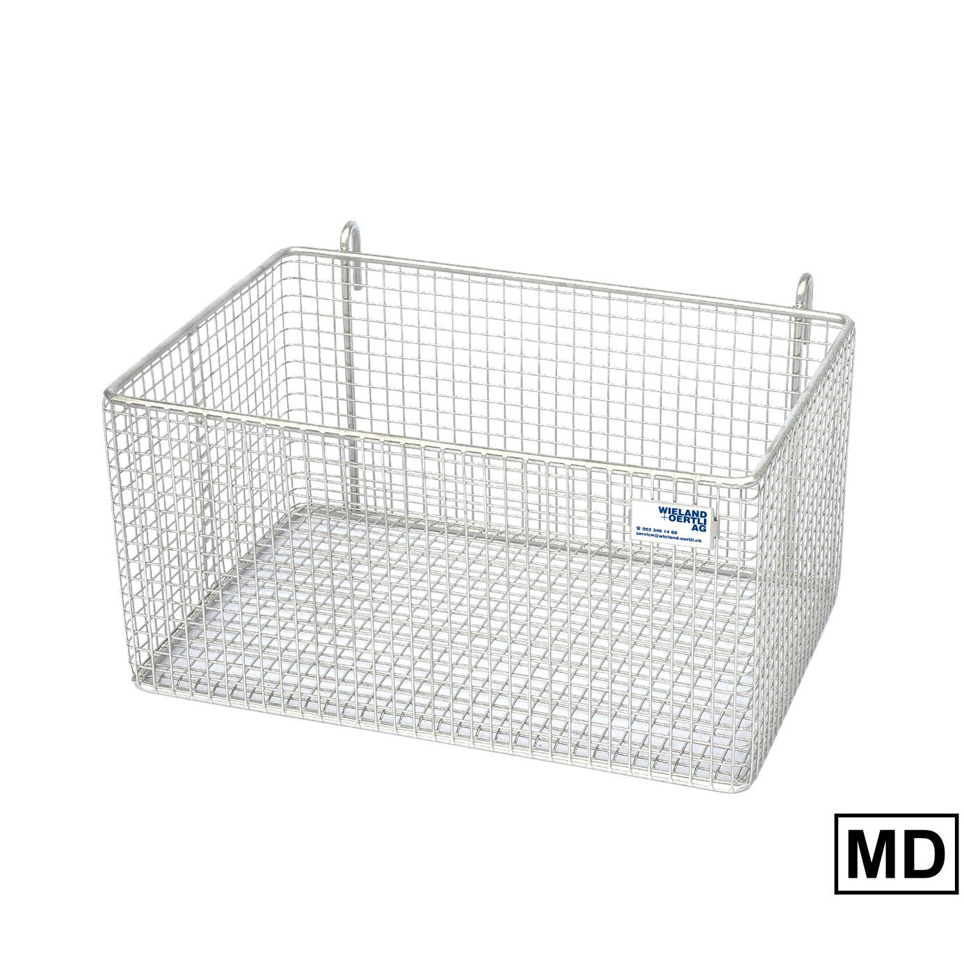 Korb aus Edelstahldraht | H 150 x B 300 x T 200  mm